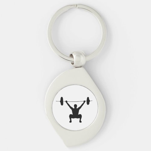 Weightlifting Keychain