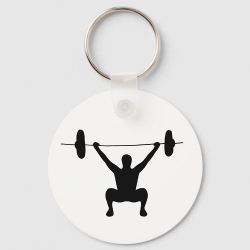 Weightlifting Keychain