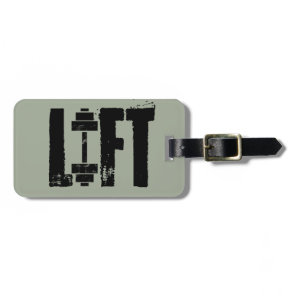 weightlifting LIFT Luggage Tag