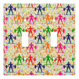 Weightlifting    light switch cover