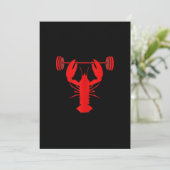 Weightlifting Lobster Bodybuilder At Gym (Standing Front)
