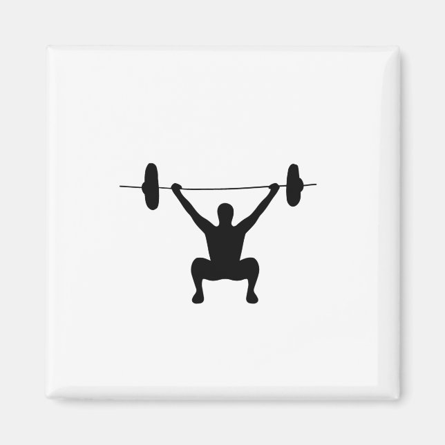 Weightlifting Magnet (Front)