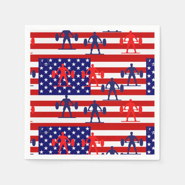 Weightlifting Napkins (Front)