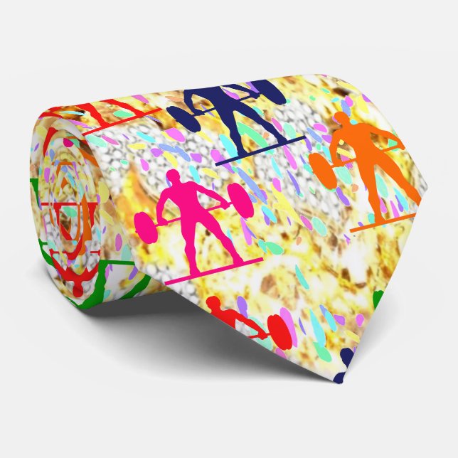 Weightlifting       neck tie (Rolled)