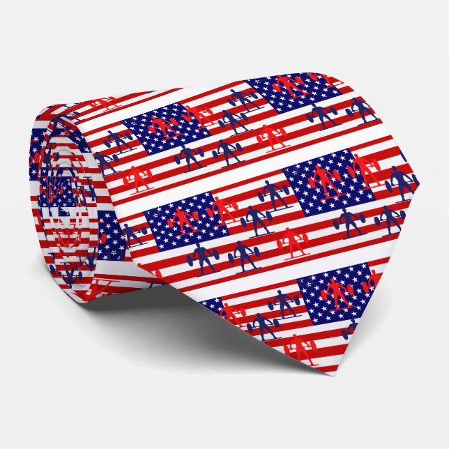 Weightlifting Neck Tie (Rolled)