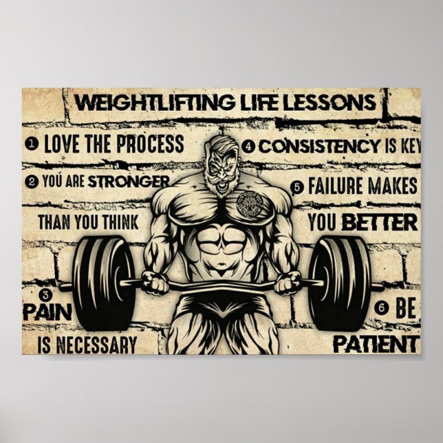 Weightlifting Poster (Front)