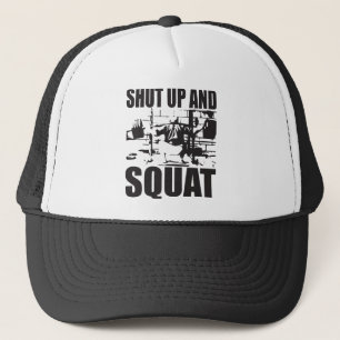 Weightlifting - Shut Up And Squat Trucker Hat