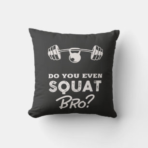 Weightlifting Throw Pillow