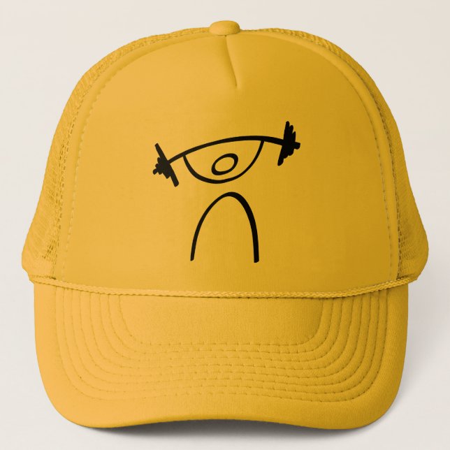 Weightlifting Trucker Hat (Front)
