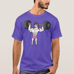 Weightlifting Unicorn Funny Powerlifting Fitness G T-Shirt