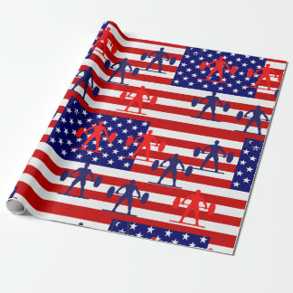 Weightlifting Wrapping Paper