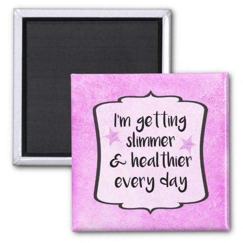 Weightloss Diet Success Motivation Award Magnet