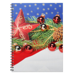 Weihnachtliches Motiv Notebook