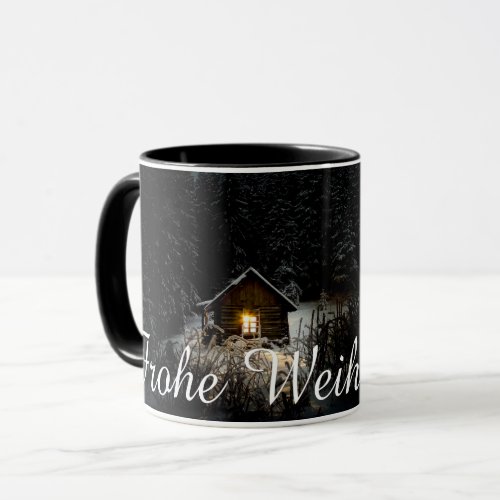 Weihnachtsgre mit Hexenhaus Mug