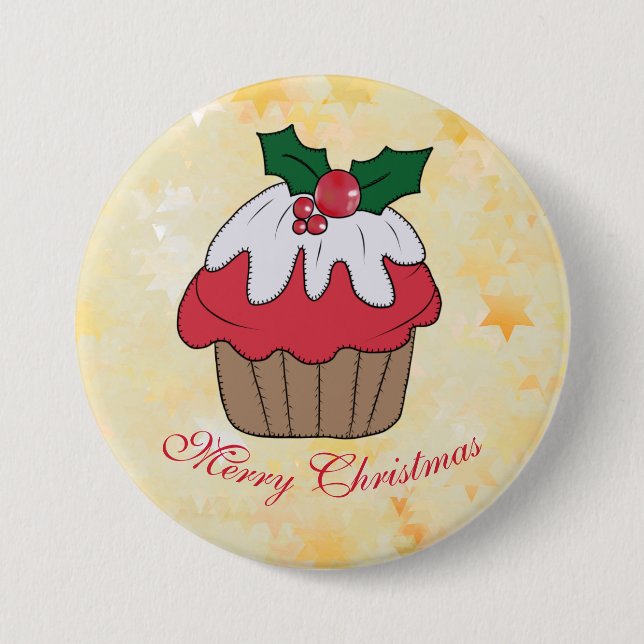 Weihnachtsmuffin  button (Front)