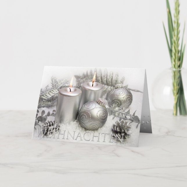 Weihnachtsstillleben Holiday Card (Front)