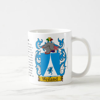 Weiland Family Coat of Arms and the Meaning of the Coffee Mug