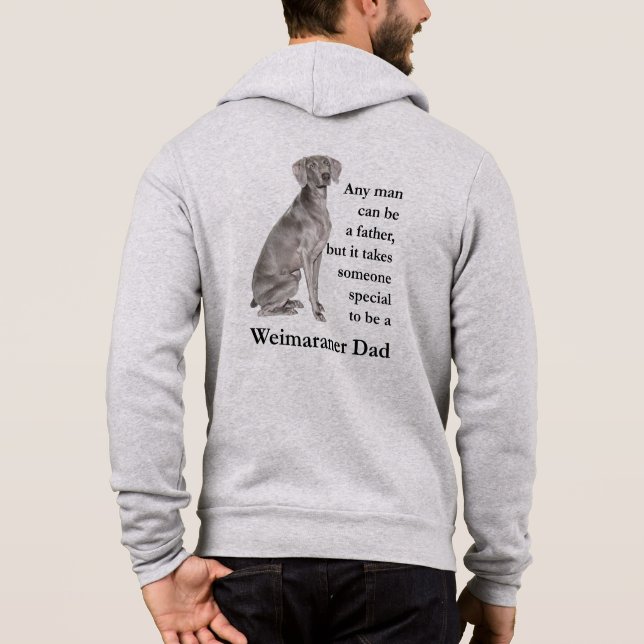 Weimarander Dad Hoodie (Back)