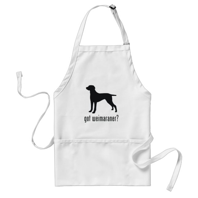 Weimaraner Adult Apron (Front)