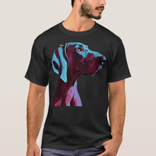 Weimaraner Art Dog Lover Gifts 4 T_Shirt