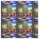 Weimaraner Bartender Fabric