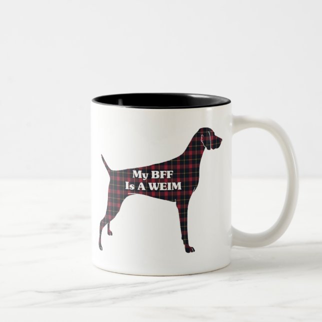 Weimaraner BFF Mug (Right)