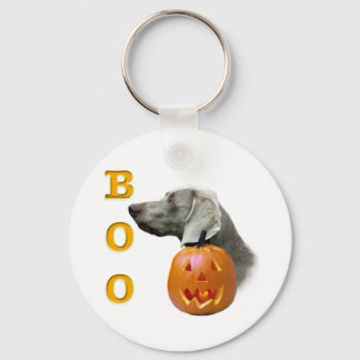 Weimaraner Boo Keychain