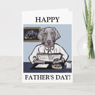 WEIMARANER CARD