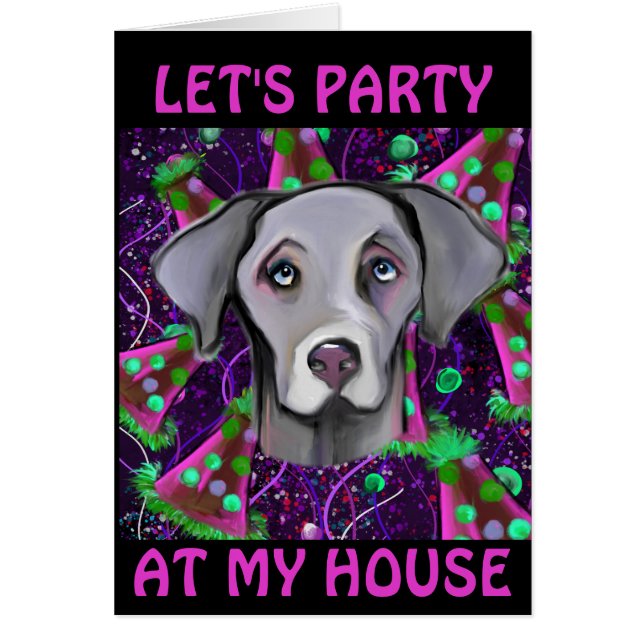 WEIMARANER CARDS (Front)