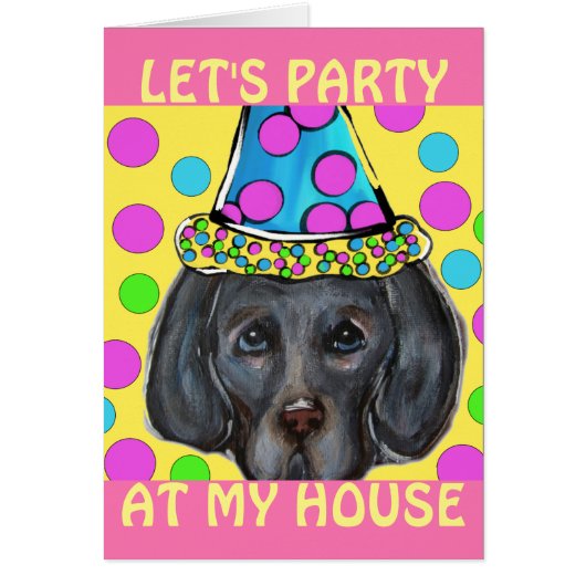 WEIMARANER CARDS (Front)