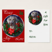 Weimaraner Christmas Gifts (Front & Back)