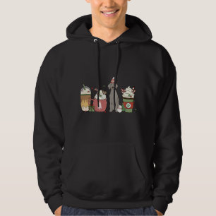 Weimaraner Coffee Latte Winter Christmas Dog Mom H Hoodie