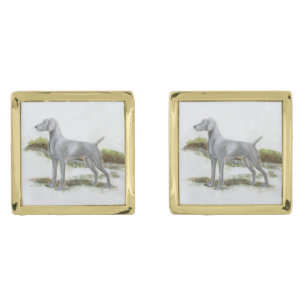 Weimaraner Cufflinks