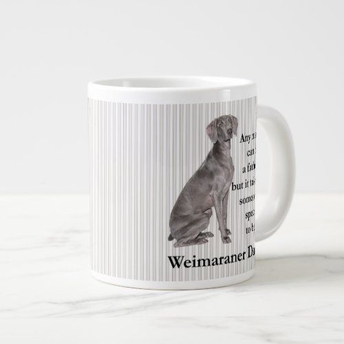 Weimaraner Dad Jumbo Mug