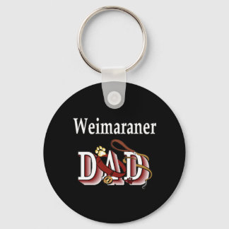 weimaraner dad Keychain