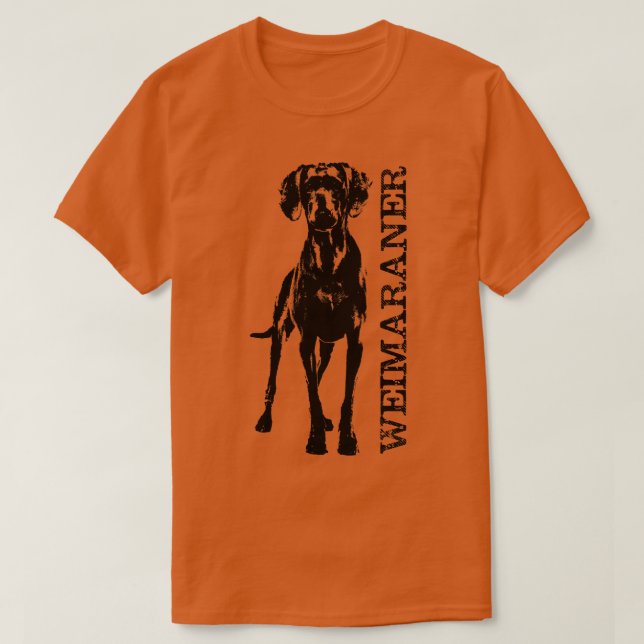 Weimaraner dog 2  T-Shirt (Design Front)