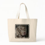 Weimaraner Dog Canvas Bag