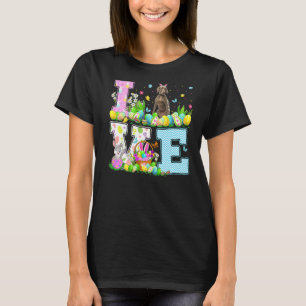 Weimaraner Dog Easter Egg Hunt  Love Weimaraner Ea T-Shirt