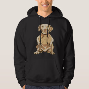 Weimaraner dog hoodie