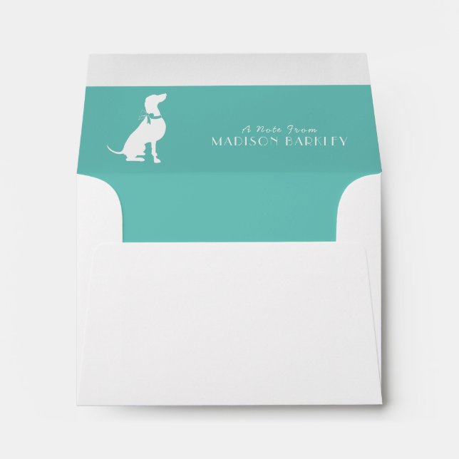 Weimaraner Dog Puppy Envelope (Back (Bottom))