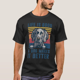 Weimaraner Dog Weimaraner Dog Dad Mom Men Women T-Shirt