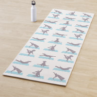 Weimaraner dog Yoga Mat