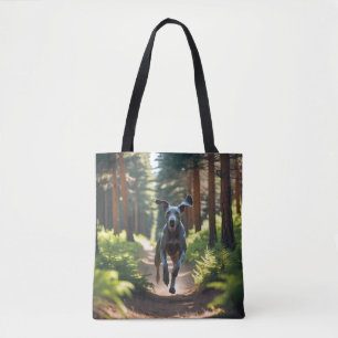 Weimaraner Elegant Shoulder Tote Bag