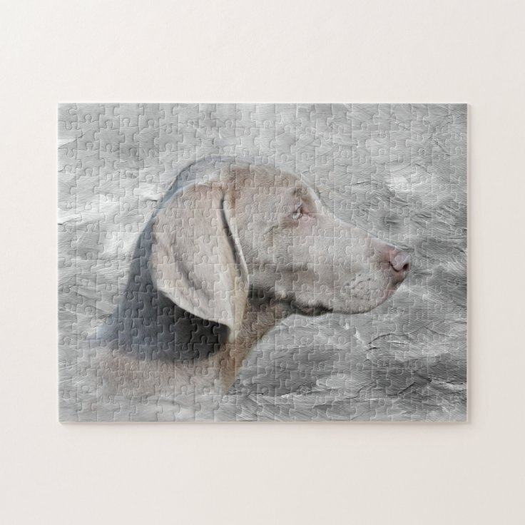 weimaraner jigsaw puzzle