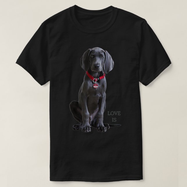 Weimaraner  for Women Men Kids Weimeraner Mom  Dog T-Shirt (Design Front)