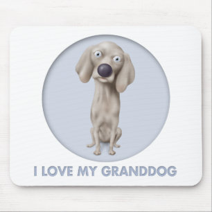 Weimaraner Granddog Mouse Pad