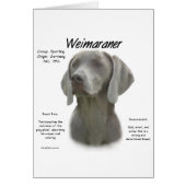 Weimaraner History Design (Front)