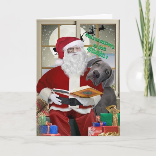 Weimaraner I DO BELIEVE Cards