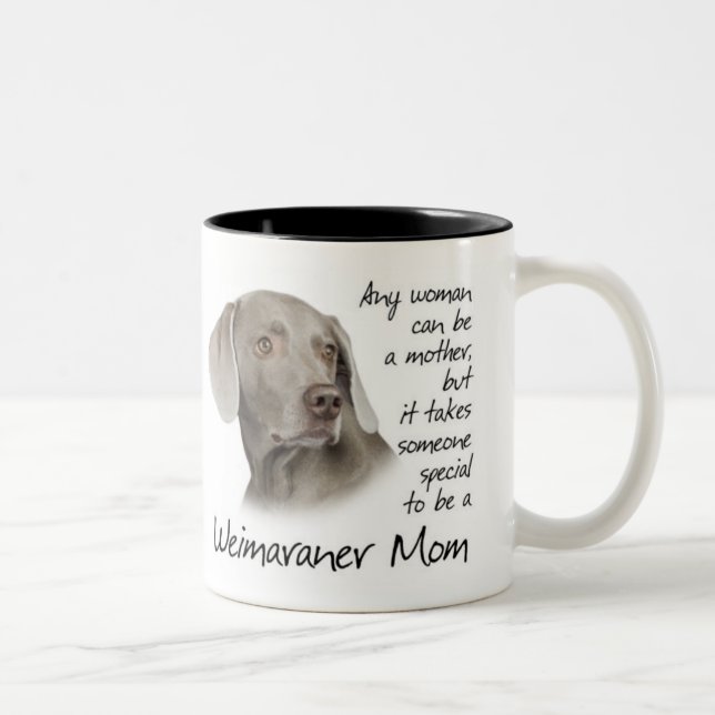Weimaraner Mom Mug (Right)