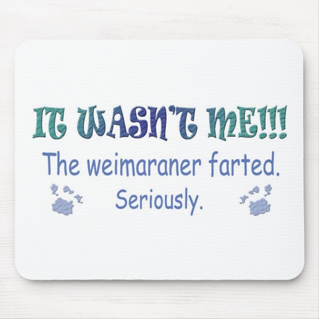 Weimaraner Mouse Pad (Front)